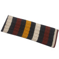 Winter fashion stripe design series knitted acrylic hat and scarf